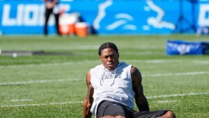 Lions RB Jahmyr Gibbs: ‘Time will inform’ how lengthy hold-in lasts