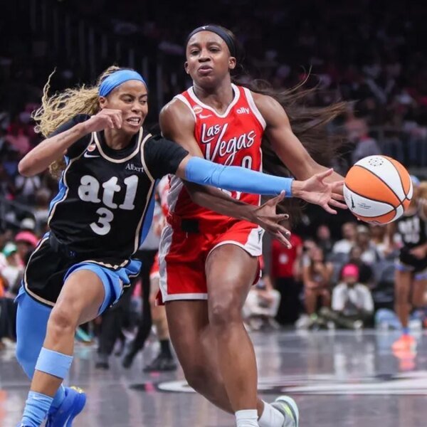 Jackie Young’s triple-double sparks Aces in rout of Dream