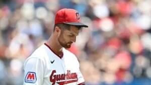 New Guardians hurler Foster Griffin goals to chop down slumbering Giants