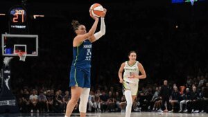 Kayla McBride buries WNBA file 10 treys as Lynx race previous Wings