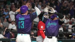 Jordan Lawlar’s career-best sport powers D-backs in rout of Reds