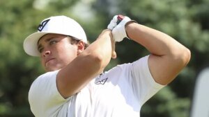 Michael La Sasso (66) holds 1-shot lead at LIV Golf Indianapolis