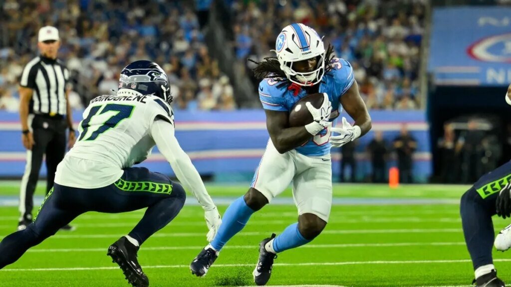 Titans rally from early deficit to beat Seahawks in preseason motion