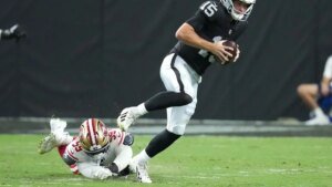 NFL preseason roundup: Fernando Mendoza underwhelms in Raiders’ loss