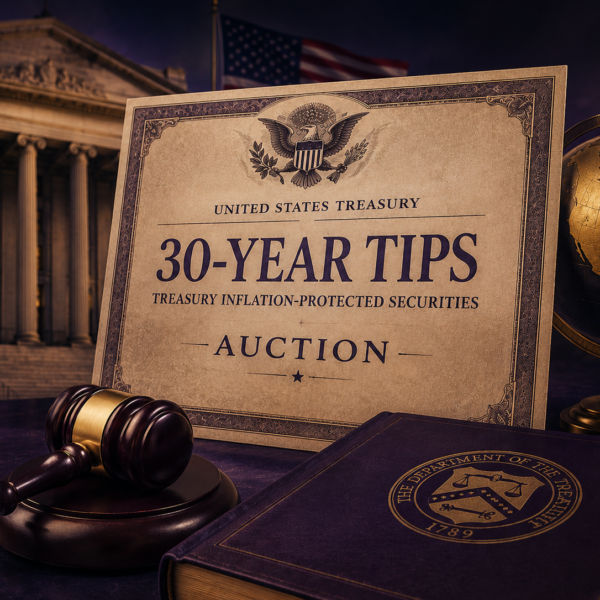 US Treasury auctions off $9 billion of 30-year TIPS at 2.973% vs&hellip;