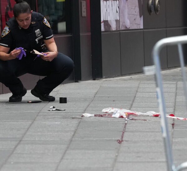 Woman Stabs 2, Killing One, in Times Square and Is Shot Dead&hellip;