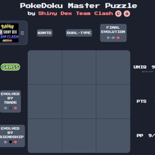 Today’s PokeDoku Answer and Hints for August 21, 2026