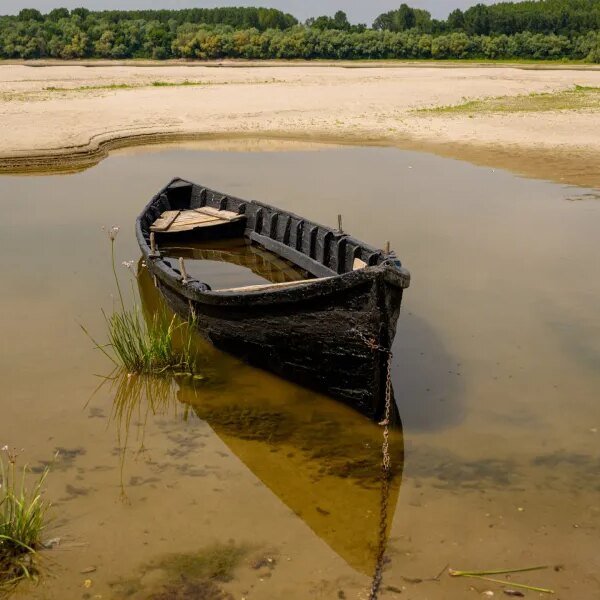 The Danube is working dry, and Europe’s energy grid is struggling in…