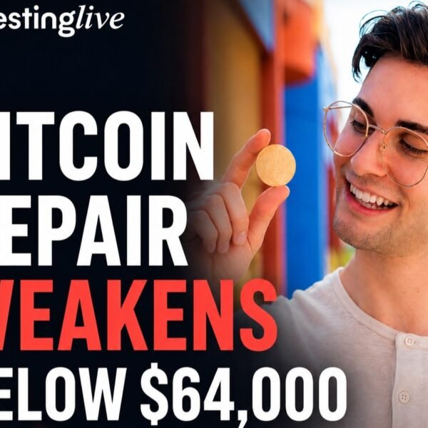 Bitcoin Forecast Today: Why BTC Is Struggling Below $64,000