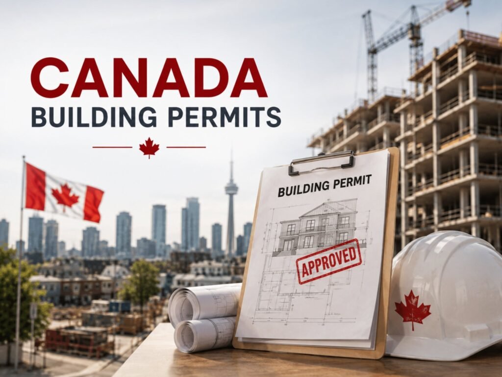 Canada Building Permits for June 18.5% vs 0.8% estimate