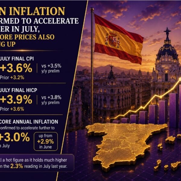 Spain inflation nudges greater in July as each headline and core costs…