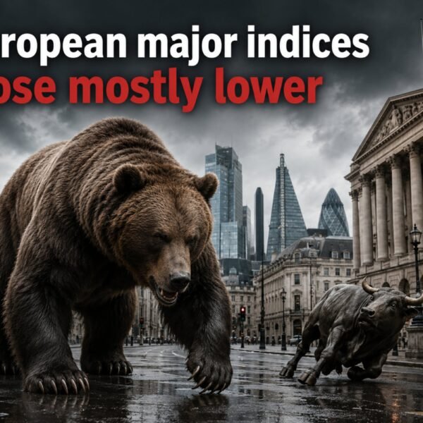 As London/European merchants head for the exit the key indices in Europe&hellip;