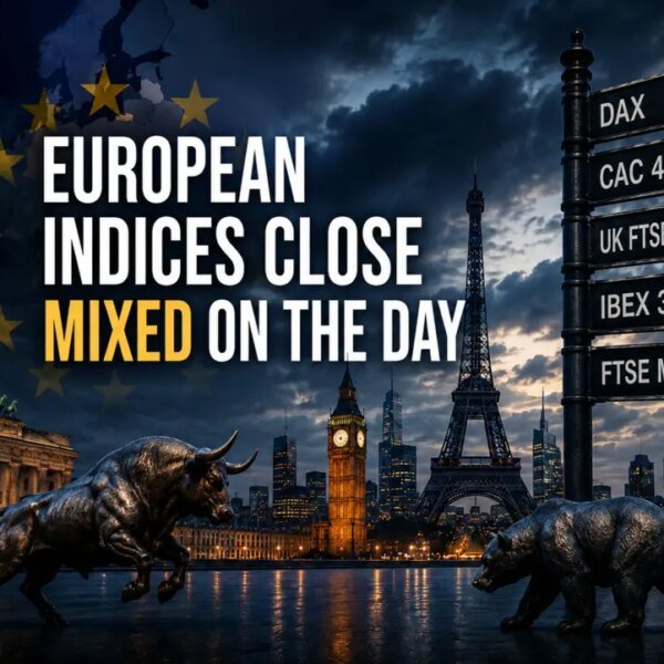 European shares shut intently decrease. UK’s FTSE 100 and Italy’s FTSE MIB…