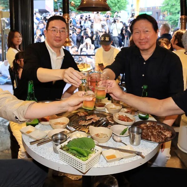 Nvidia CEO Jensen Huang eats dinner with somebody ‘and their stock price…