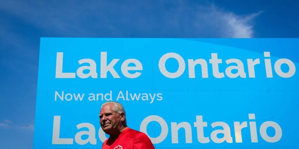 Ontario Premier Doug Ford fires again at Trump’s ‘Lake America’ decree with large signal