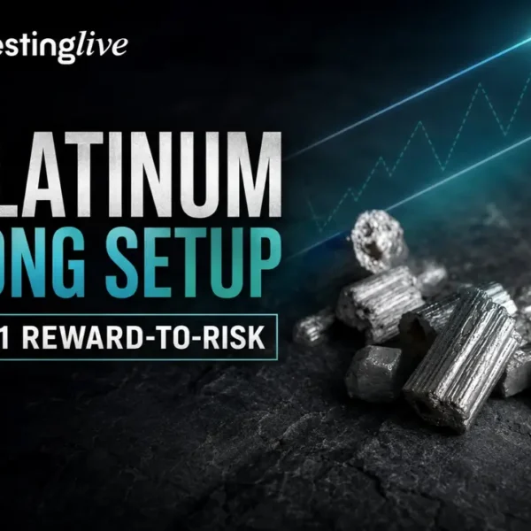 Platinum Long commerce concept with 12x reward-vs-risk ratio