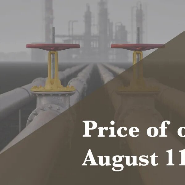 Current value of oil as of Aug. 11, 2026
