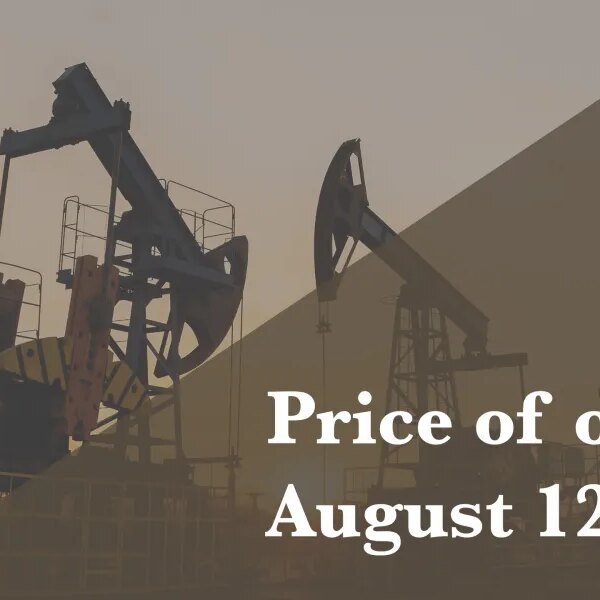 Current value of oil as of Aug. 12, 2026
