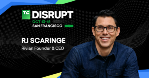 Rivian CEO RJ Scaringe is betting on EVs, robots, and autonomy  — he’ll clarify why at Disrupt 2026 