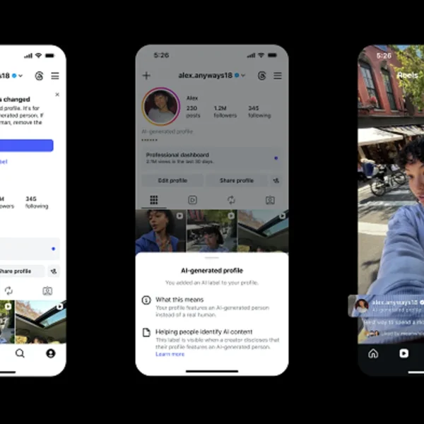 Instagram updates tags for AI profiles