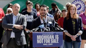 Abdul El-Sayed compares his coverage positions to Jesus Christ’s teachings