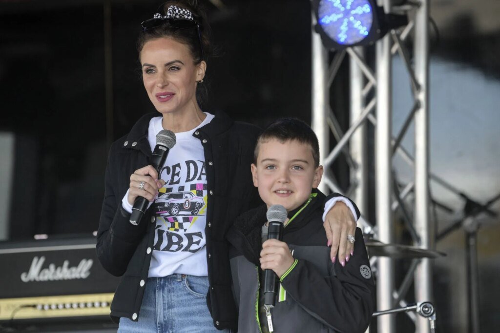 Samantha Busch delivers tearful tribute throughout Kyle Busch Invitational at Bowman Gray Stadium: “We race on”