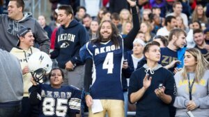 An actual school soccer staff is letting one fan name performs in an precise sport this season