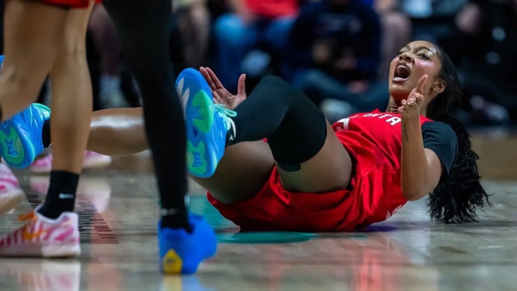 Angel Reese smacked within the face by Sun’s Aaliyah Edwards, has poor capturing evening in Dream win