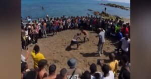 WATCH: Invaders Turn Ceuta Beach right into a Slum With Shacks Made With Straw and Cardboard, Hold Massive ‘Fight Clubs’ by the Water (VIDEOS)