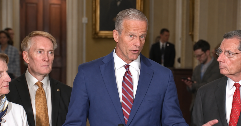 UNBELIEVABLE: Turncoat Thune Tells GOP Base to Blame Democrats and NOT Senate Republicans for SAVE America Act Failure — Says Elect More Republicans and Make It a Campaign Issue