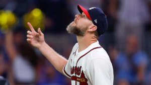 Chris Sale turns again clock, hits triple digits and completes gem on emotional evening in Braves sweep