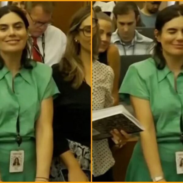 Leftist Vanity Fair Dumps Reporter After She Grins, Poses, and Winks at…