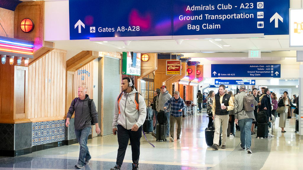 Dallas airport so as to add Muslim washing stations to restrooms to stop slippery flooring