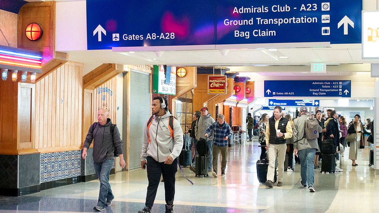Dallas airport so as to add Muslim washing stations to restrooms to stop slippery flooring
