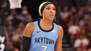 DiJonai Carrington, who declared ‘White privilege’ after ejection, performs vs Storm as WNBA stays silent
