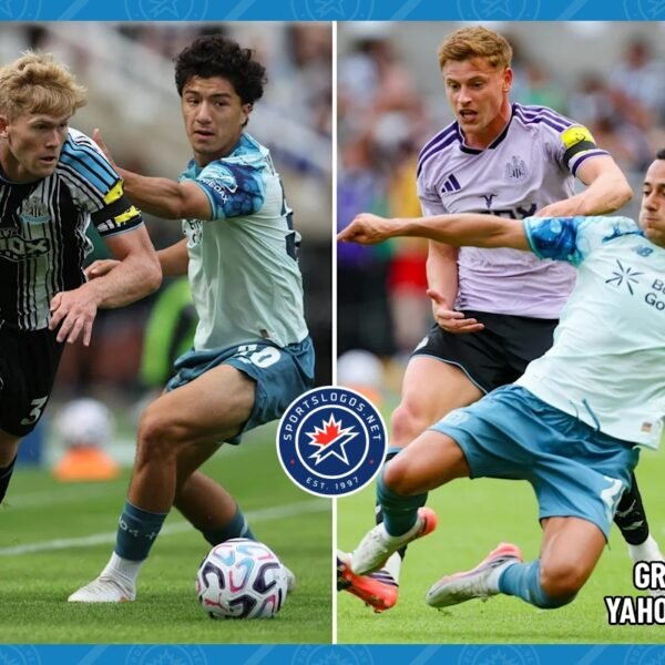 Newcastle United Change Kits Midway Through First Half of Friendly vs. Bayer…