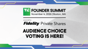 Your vote issues! Decide which Audience Choice classes will make it to TechCrunch Founder Summit 