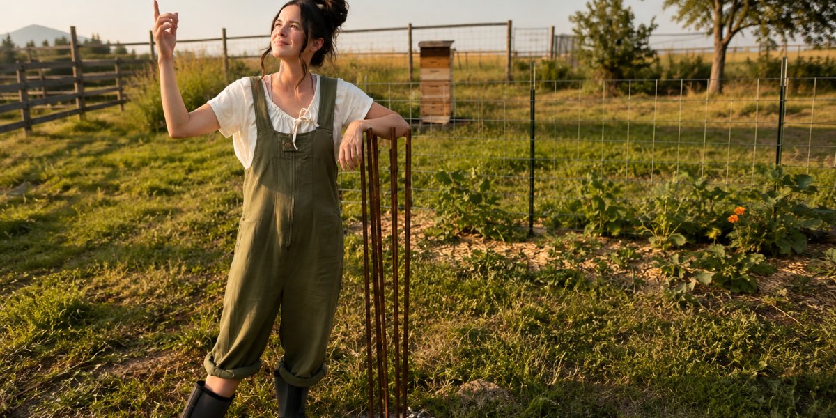 Meet a 29-year-old influencer who calls herself a tradwife—however she’s actually extra of a homesteader