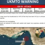 UKMTO reviews vessel hit close to Hormuz as Iran strike reviews emerge
