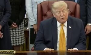 Trump Has A Complete Cognitive Meltdown In Front Of Reporters Over Reflecting Pool