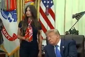 Trump Falls Asleep In Front Of Reporters, But Wakes Up Long Enough To Endanger Kids
