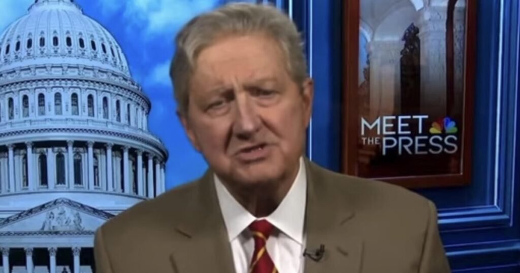 Seriously? “I Don’t Know Whether He Really Believes That” – Senator John Kennedy Says Trump is “Anxious”, Defends Jeanine Pirro Dropping Charges Against David Hearn (VIDEO)