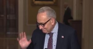 WATCH: Nervous Chuck Schumer Dodges Questions About Endorsing Socialist Michigan Senate Candidate in General Election and Whether Rise of DSA is Good for Party