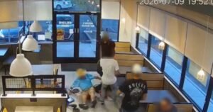Good Samaritans Jump Into Action After Elderly Man Gets Knocked to the Ground in Attempted Robbery Inside Tucson Restaurant (VIDEO)
