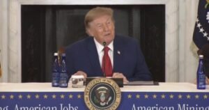 President Trump Trolls Hillary Clinton During Roundtable on American Mining at State Department (VIDEO)