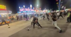 SHOCK VIDEO: Seven Thugs Arrested After Mob of “Youths” Attack, Kick and Punch Anyone in Sight at Wisconsin State Fair – Police Officer Punched within the Face