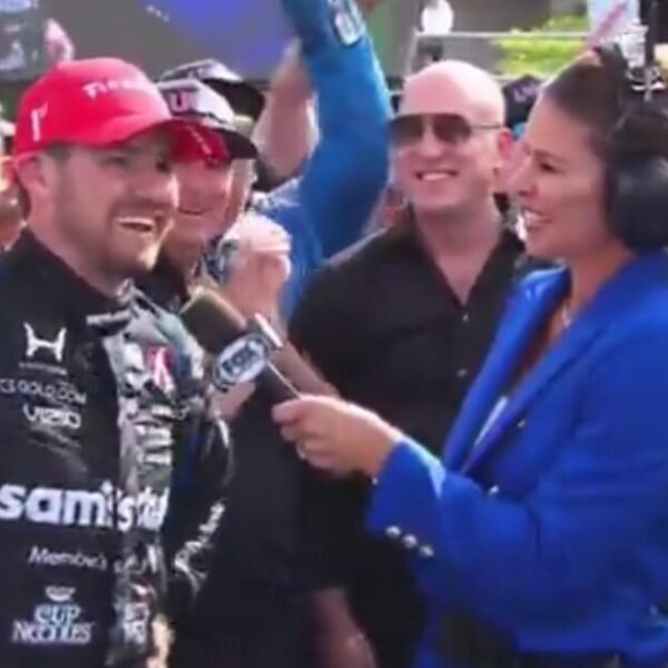 EPIC! Kyle Kirkwood Gives President Trump a Shoutout After Winning Freedom 250…