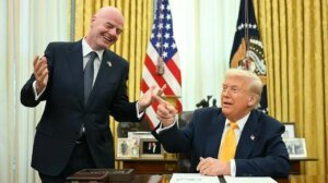 President Trump warns FIFA can pay an enormous value if it ousts chief Gianni Infantino