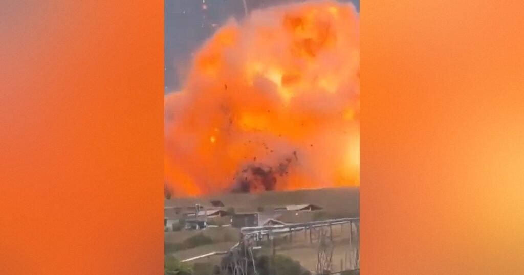 WATCH: Massive Explosion Shatters Italian Factory South of Rome That Supplies Munitions to Ukraine * The Gateway Pundit * by Paul Serran