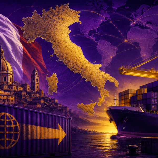 Italy commerce surplus widens to €4.2 billion in June as exports speed…